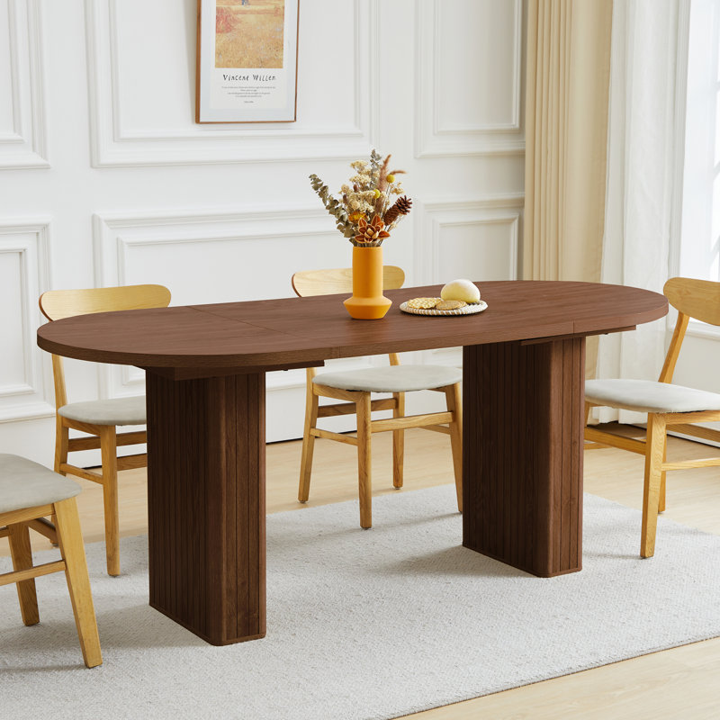 Millwood Pines Dilakshan Oval 70.86'' L x 31.49'' W Dining Millwood Pines Dilakshan Oval 70.86'' L x 31.49'' W Dining
